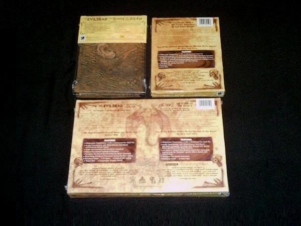 One & Only Evil Dead DVDs Versions (Region 1)